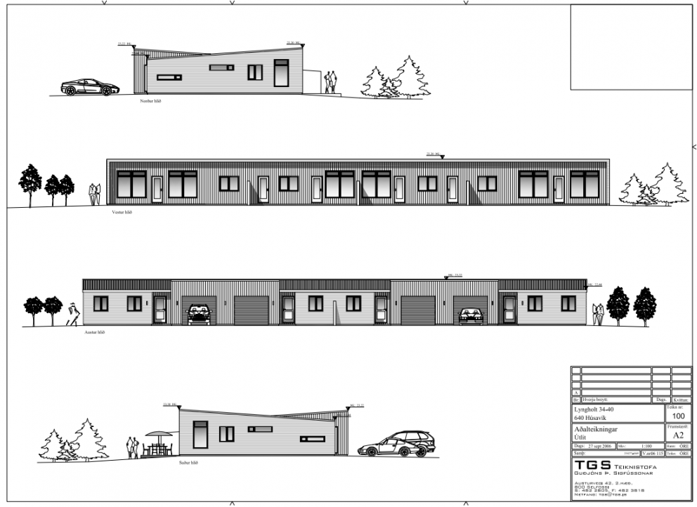 Lyngholt 32-40, útlitsmynd