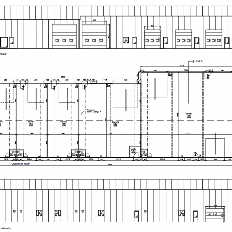Teikningar af Fiskifjöru 1