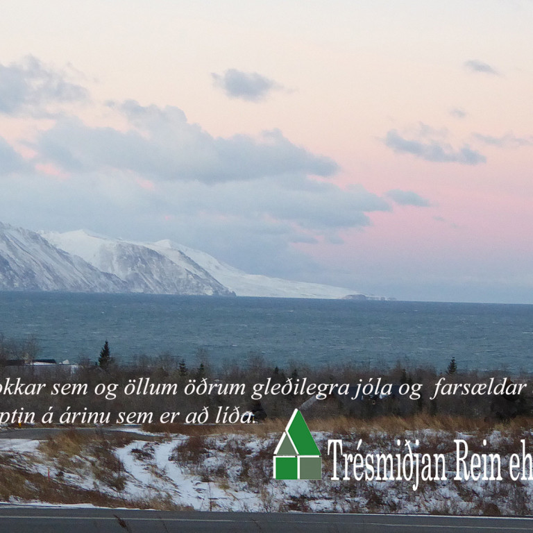 innilegar jólakveðjur frá Trésmiðjunni Rein